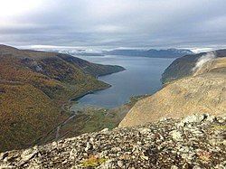 Skillefjorden sett fra høyden