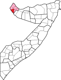 Borama District District in Awdal, Somaliland