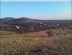 Pamje nga ana lindore e fshatit Sopot