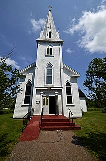 St. Brigids Church, Prince Edward Island Church building in Lot 11 and Area, Canada