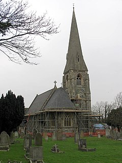 St Georges Church, Hanworth Church in London, England