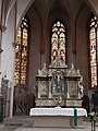 Олтарот во лутеранската црква св. Мариен во Марбург, Германија