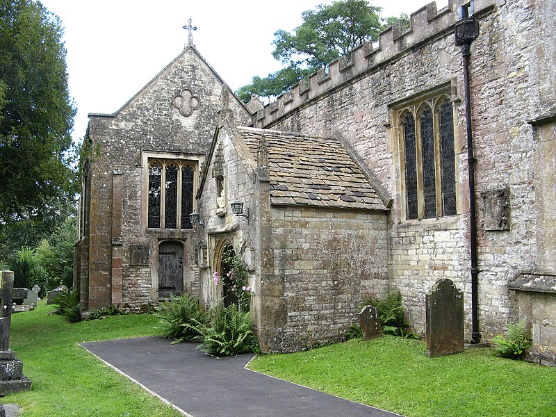 File:St Peter's Church porch, Camerton.jpg