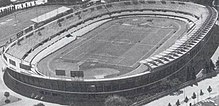 Aerial view of the Municipal stadium during the 1930s Stadio Comunale Benito Mussolini.jpg