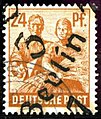 Michel No. 174I for the "Postbezirk 3 = Oberpostdirektion Berlin", Berlin, from 1948