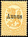Stamp from 1919 Stamp Russia occ Aunus 1919 20p.jpg