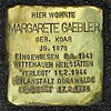 Stolperstein.Kreuzberg.Görlitzer Straße 74.Margarete Gaebler.2301.jpg