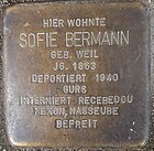 Stolperstein für Sofie Bermann