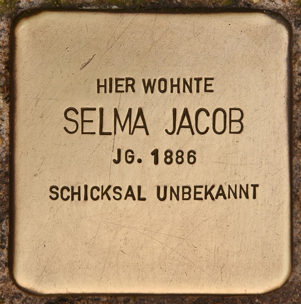 Stolperstein für Selma Jacob (Eberswalde).jpg