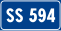 Государственная дорога 594 Italia.svg