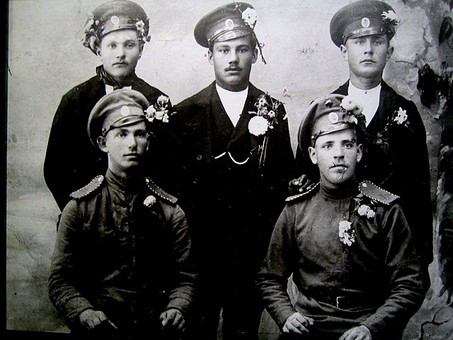 Latvian volunteers from 3rd Kurzeme Riflemen Battalion (1915)