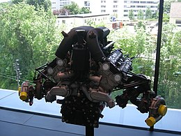 Штутгарт, июль 2012 г. 37 (Музей Porsche - 1985 Porsche TAG Turbomotor) .JPG