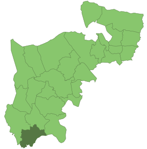 Sunbury U.D. in Middlesex 1930-1965 (rest of county as at 1931) Sunbury1961.svg