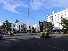 Surigao City Hall road view