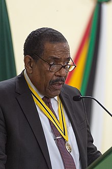 Swearing in of His Excellency Charles A Savarin, DAH, President of the Commonwealth of Dominica (44464022734).jpg