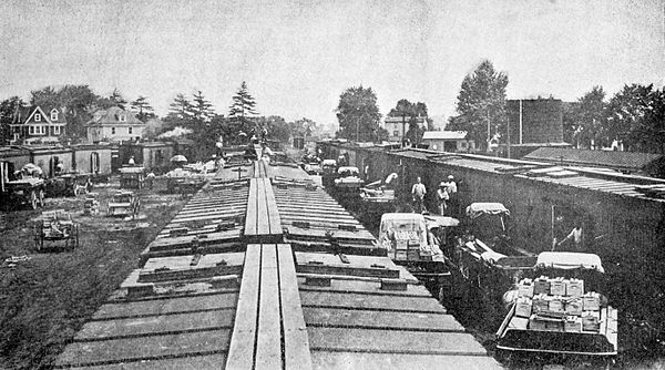 Tomato shipping in Swedesboro, 1912