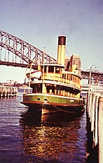 In her 1930s yellow and green scheme