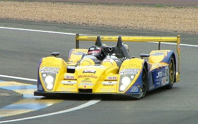 Yojiro Terada driving the T2M Motorsport Dome-Mader during the 2007 24 Hours of Le Mans.