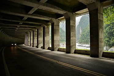 Rockfall Prevention Tunnel(明隧道)