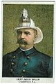 English: Tobacco card image of Chief Jacob Taylor, Englewood, New Jersey