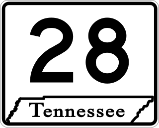 <span class="mw-page-title-main">Tennessee State Route 28</span> State highway in Tennessee, United States