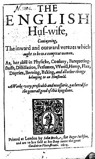 <i>The English Huswife</i> book by Gervase Markham