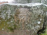 Chalice Stone, Mass Rock von Glen Roy, Schottland