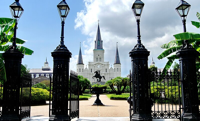 File:The Saint Louis Cathedral - New Orleans, Louisiana.jpg