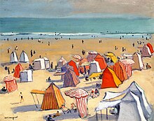 The Sandy Beach at Olonne Albert Marquet (1938).jpg