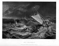 The Shipwreck, engraving after Turner, 1861, Rawlinson 694