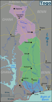 Miniatuur voor Bestand:Togo Regions map.png