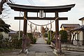 Torii of Iitama-jinja (Shiraishi, Fujioka).jpg