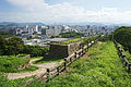 a city view from Tottori Castle