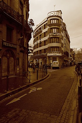 A Rue d'Austerlitz (Toulouse) cikk szemléltető képe
