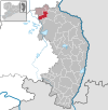 Location of the community Trebendorf in the district of Görlitz