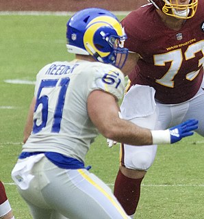 <span class="mw-page-title-main">Troy Reeder</span> American football player (born 1994)