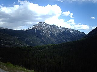 Twilight Peak mountain in United States of America