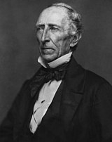 Black-and-white photographic portrait of John Tyler