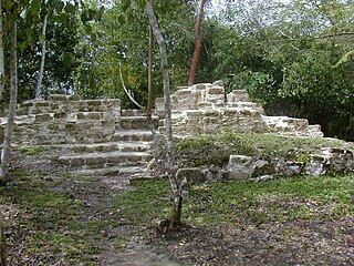 El Pilar Mayan archaeological site in Belize and Guatemala