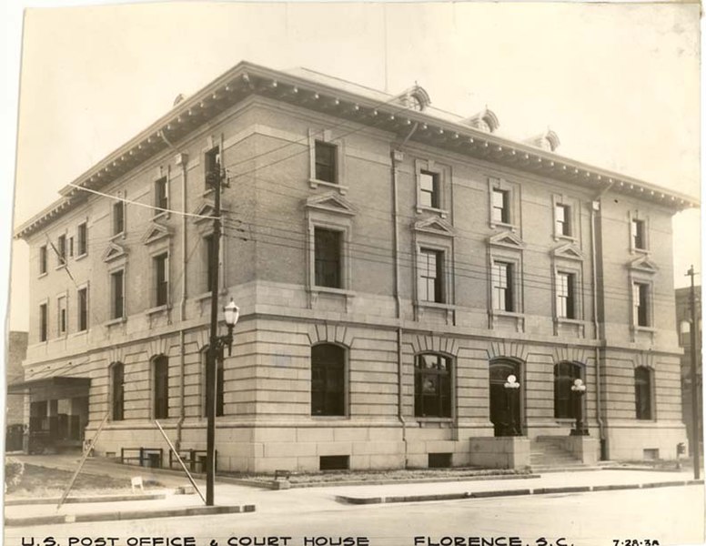 File:U.S. Post Office (Florence, South Carolina) 1938.jpg