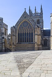 Merton College, where Tolkien was Professor of English Language and Literature (1945-1959) UK-2014-Oxford-Merton College 05.JPG