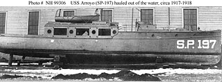 USS <i>Arroyo</i> U.S. Navy patrol vessel (1917–1918)