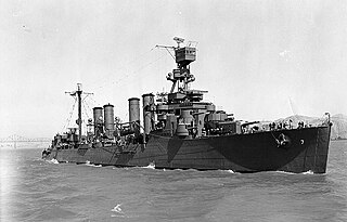 USS <i>Raleigh</i> (CL-7) Omaha-class light cruiser