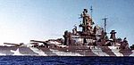 USS Alabama wearing Measure 12 ship camouflage during World War II