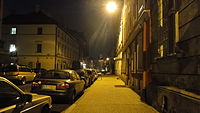 2013, Augustiańska St. in night