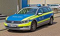Einsatzfahrzeug der Niedersächsischen Polizei auf Norderney