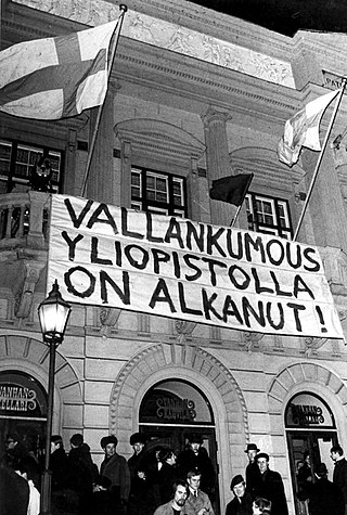 <span class="mw-page-title-main">Takeover of Vanha</span> 1968 political protest at the University of Helsinki, Finland