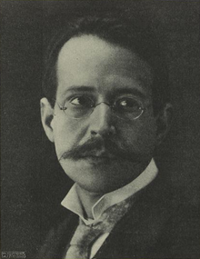 Photograph of Vianna da Motta from the magazine O Occidente, 1911