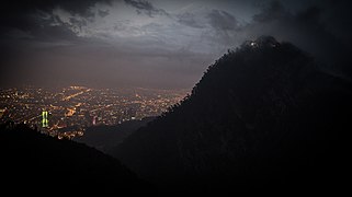 Bogotá viewed from Monserrate