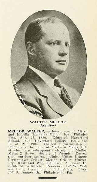 <span class="mw-page-title-main">Walter Mellor</span> American architect